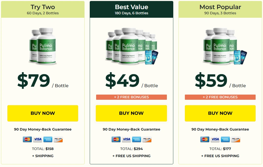 3 Days  Pulmo Balance Offer